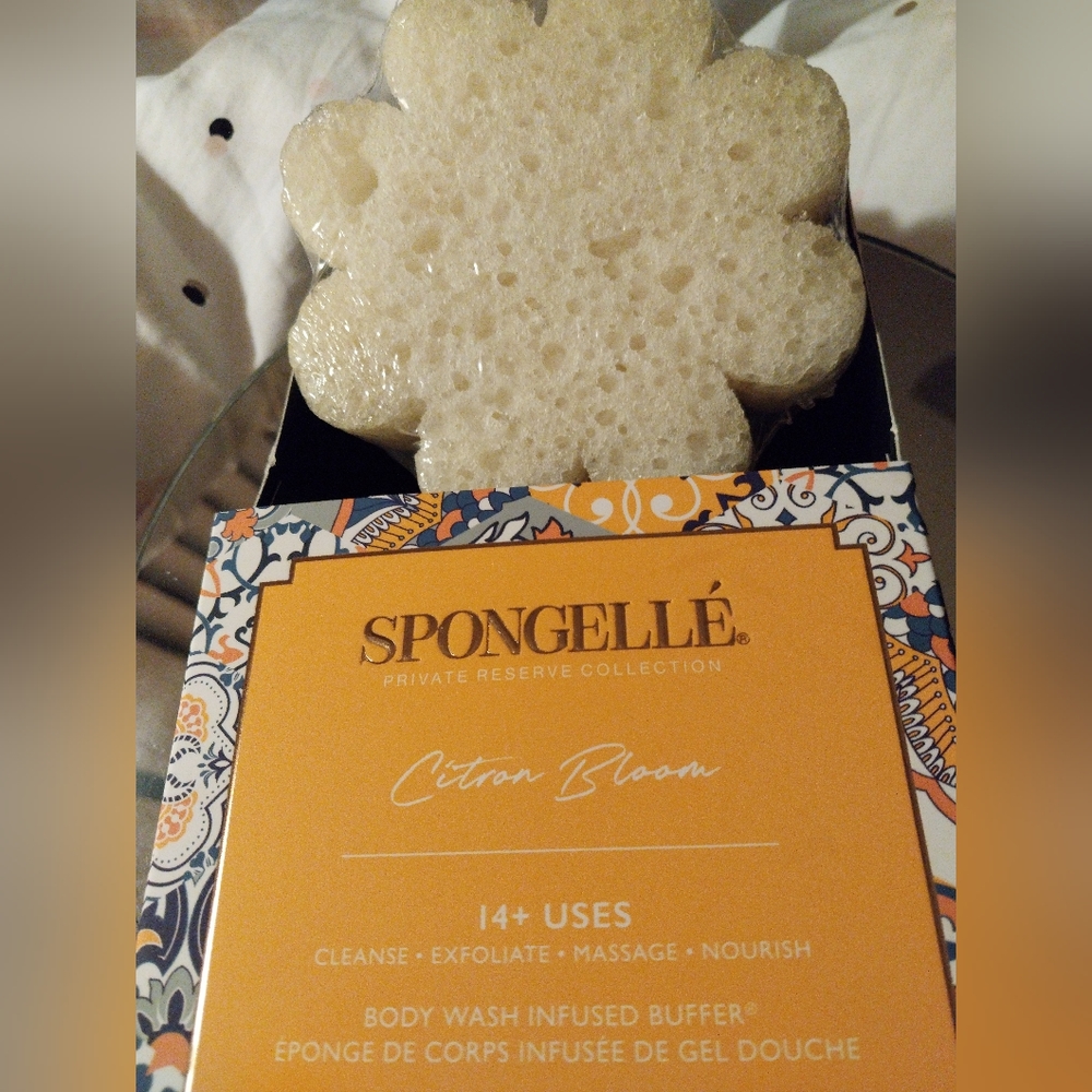 🆕️SPONGELLE CITRON BLOOM BODY WASH INFUSED BUFFER 14+ USES